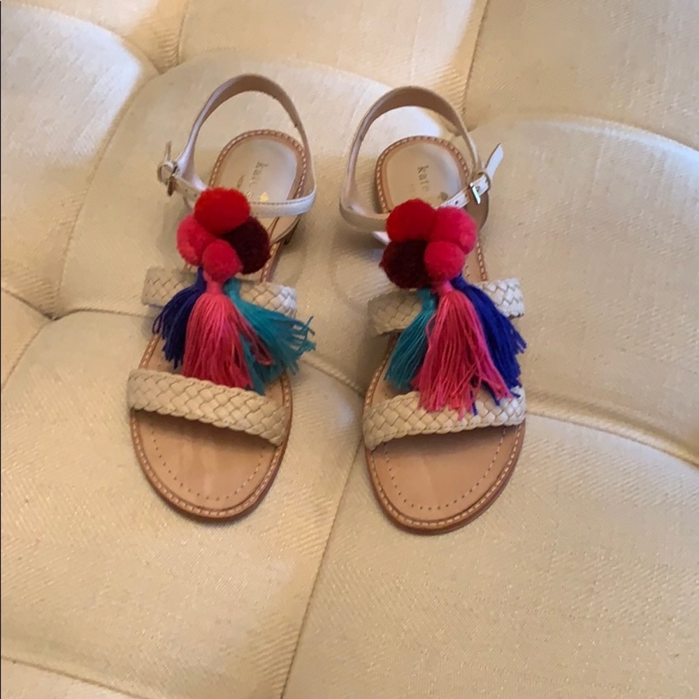 Kate Spade Pom Pom Sandals
